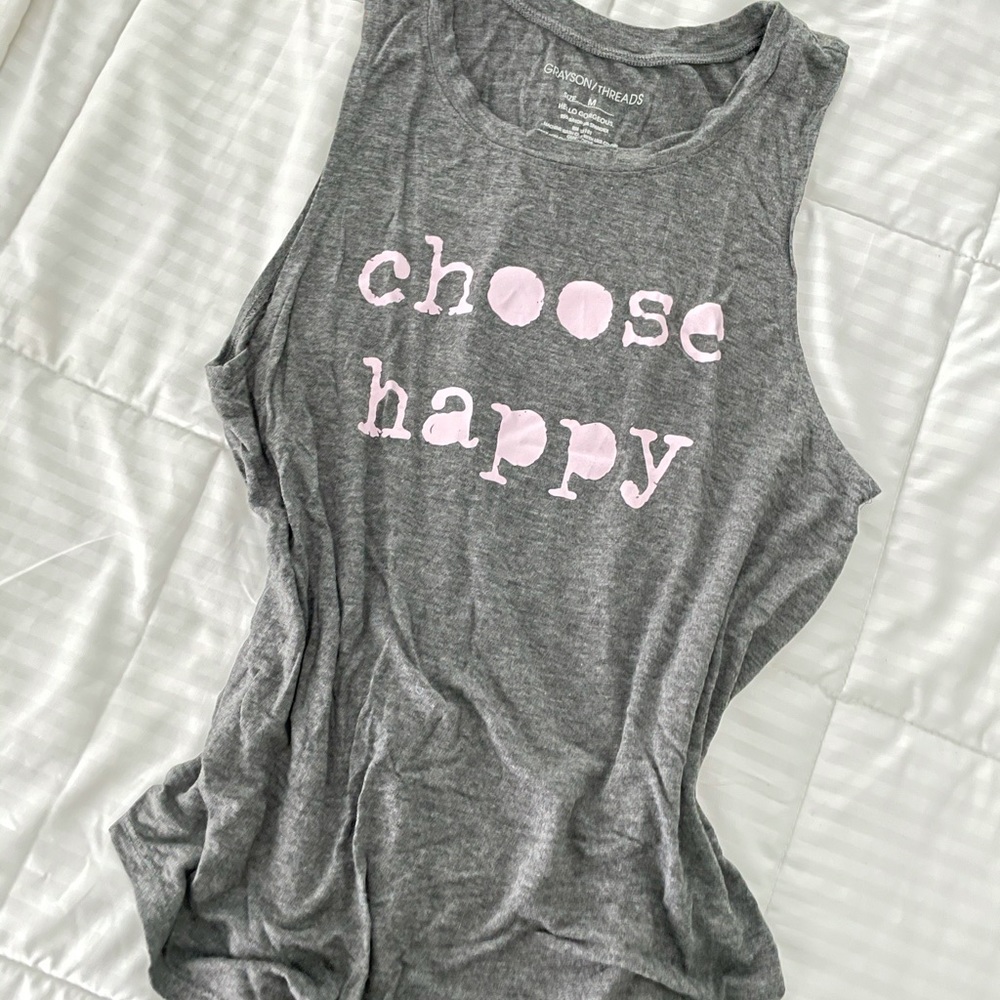 Muscle workout tank